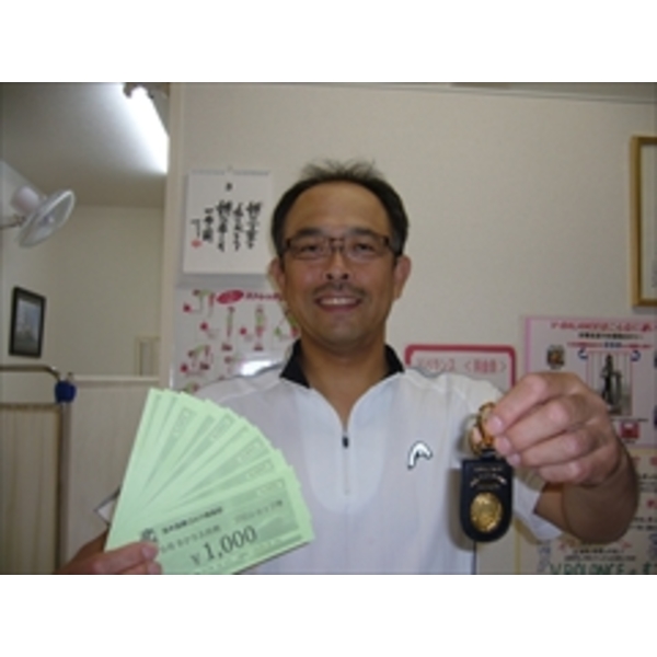 「念願の月例初優勝！！」