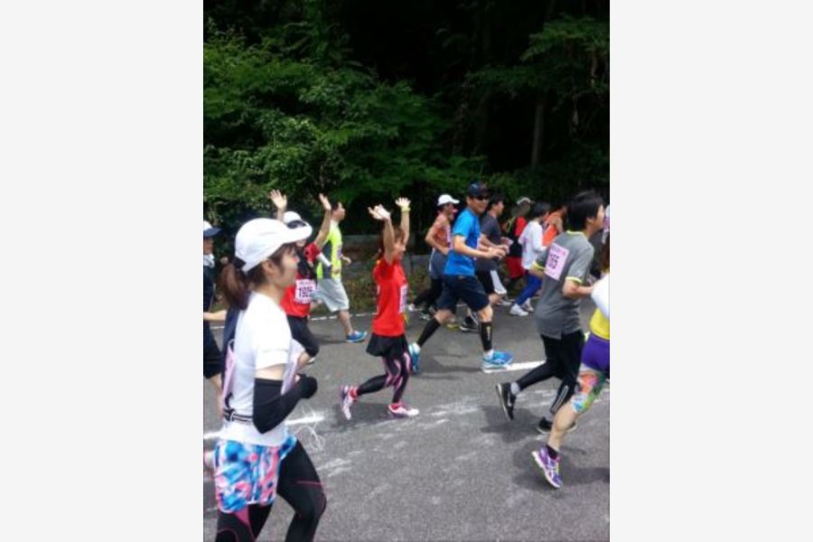 「たたらぎダム湖マラソン」