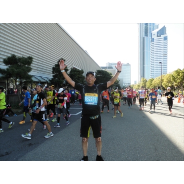 「大阪マラソン無事完走！！」
