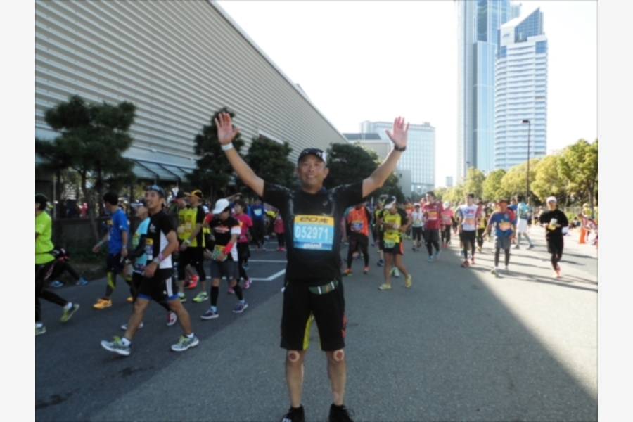 「大阪マラソン無事完走！！」